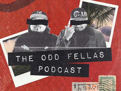 The Odd Fellas Podcast - Alternative Show Cover ads branding design graphic design illustration logo marketing typography