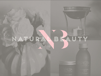 Natural Beauty Logo beauty salon branding logo