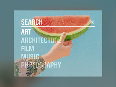 HELP art box categories category list melon search ui watermelon