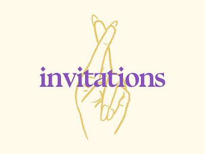 2 Dribbble Invitations Giveaway blu drawing dribbble fingers gothic hand illustration invitation invite membership two type