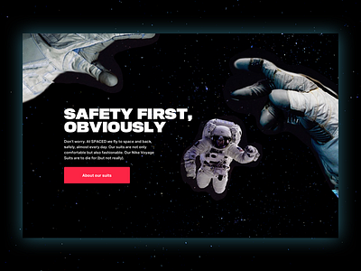 POV in space ✨ #spacedchallenge astronaut bold gloves gravity nike point pov ruimte stars suit view voyage