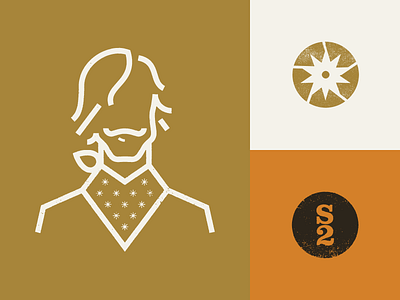 Scott Slusher bandana branding cowboy identity logo photography