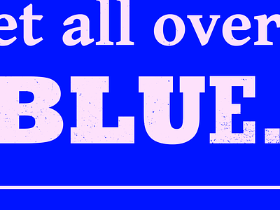 Typesettin' II blue boots lyrics slab serif type