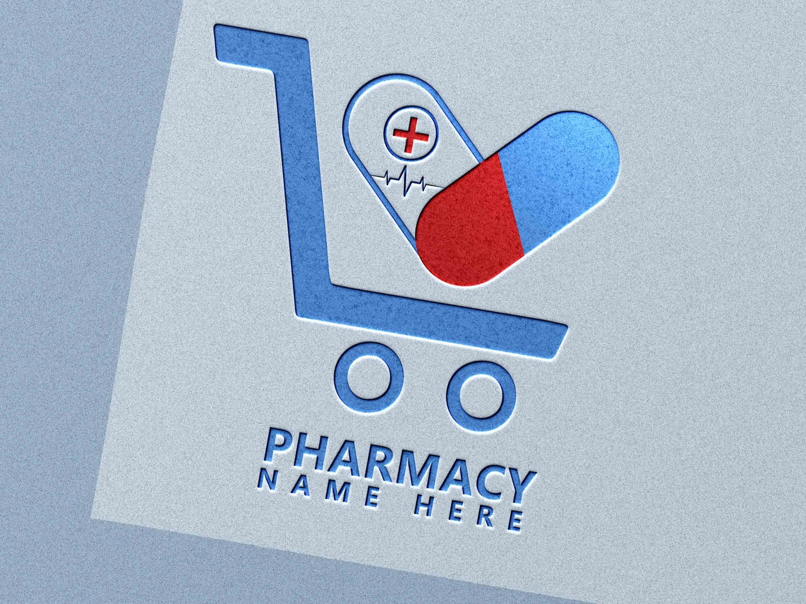 Premium Vector | Medical health pharmacy logo design