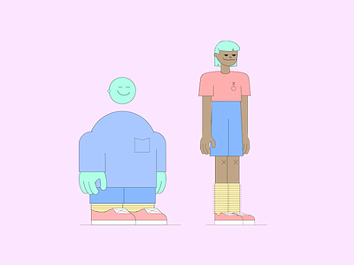 Buddies character design
