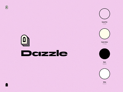 Dazzle branding branding co2 design ecology emission illustration logo pink rose vector