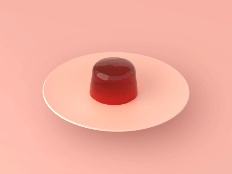 Jumping jelly 3d 3d animation 3dsmax animation motion vray