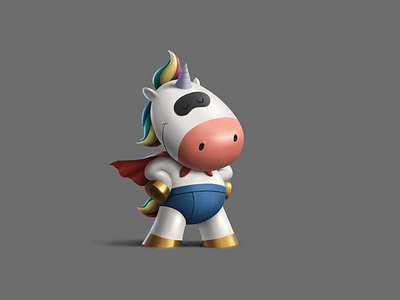 Character Design: "Lollipop" the Unicorn!