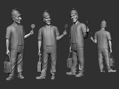 3D Character Modeling: Character Model Set