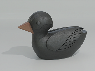 3D Printing: Korean Wooden Duck Toy