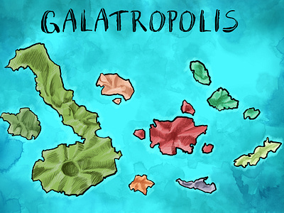 Kids App Game Design: "Galatropolis"
