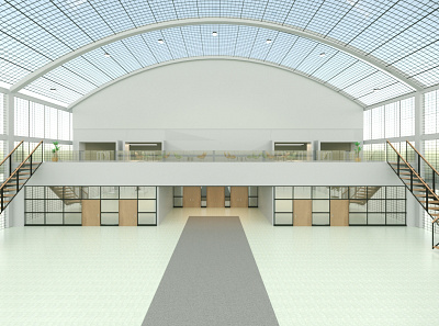 Scene Renders: Convention Hall 3d convention hall renders room