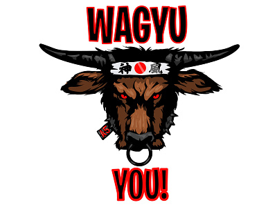 Merchandise Graphics: "Wagyu U"
