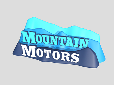 3D Branding: Mountain Motors