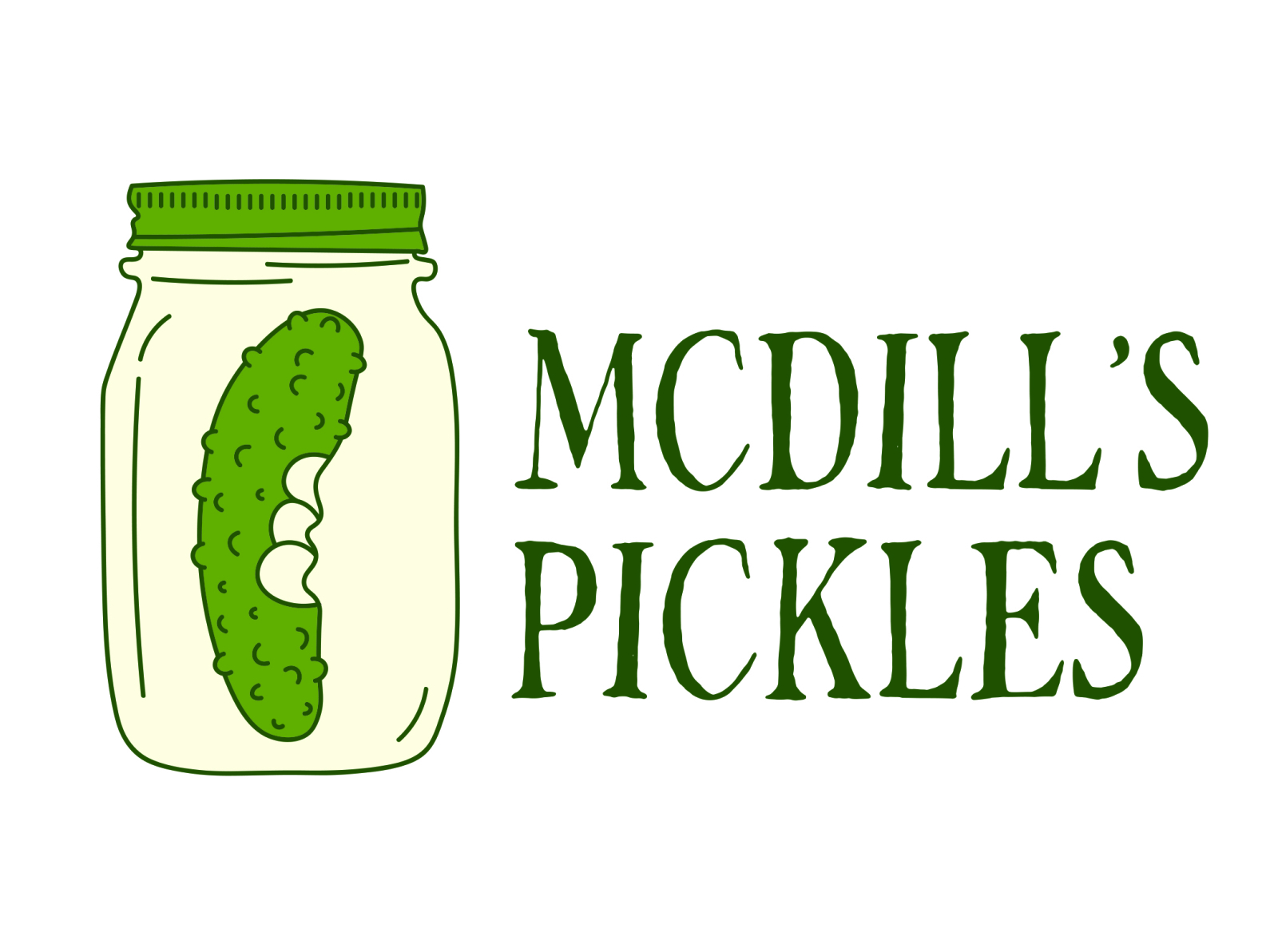 Pickles logo templates | Logo templates, Business card logo, Letter logo  design