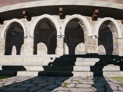 UNREAL ENGINE In Development: Ancient Ruins ancient environments museum renders textures