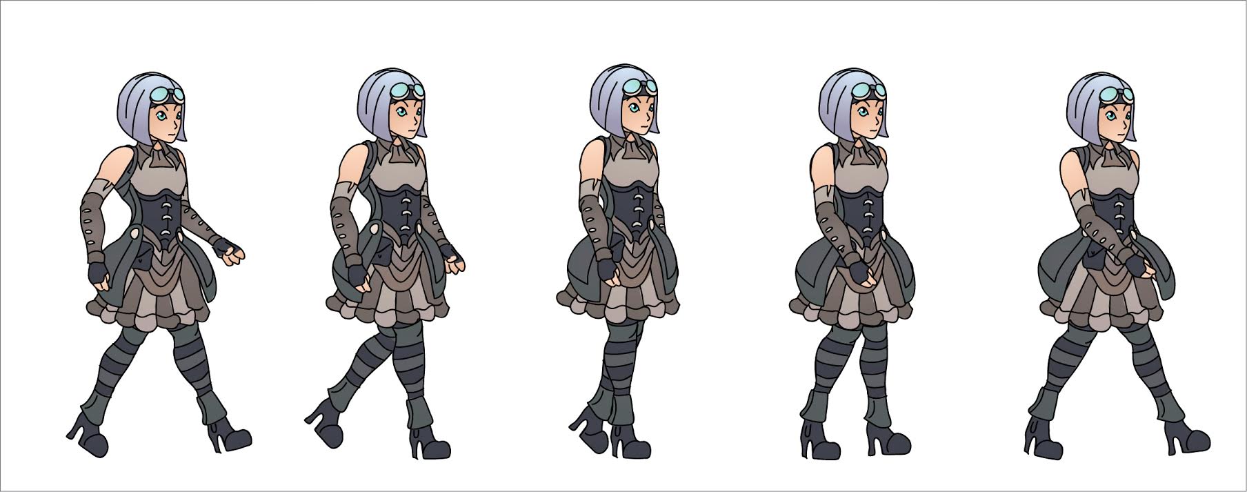 Character Design Steampunk Anime by zeroxfantasy on DeviantArt