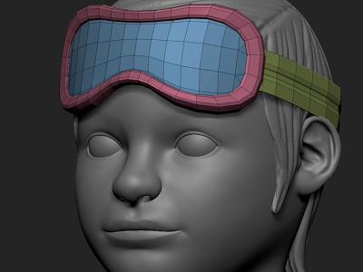 3D Character Concepts: Facial Design 3d 3d design 3d models characters design faces heroes models