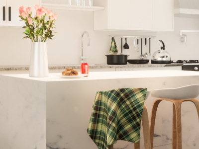 Home Design: Kitchen/Dining Room Render