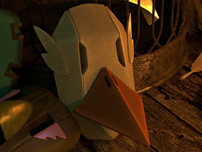 The Caretaker's Attic Test 1: 3D Environment Preview 3d models character design gaming heroes video games