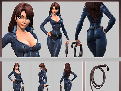 Character Design: 3D Model Concepts 3d characters concepts gaming hero