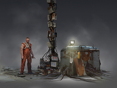 Gaming Concepts: Power Station Concepts concept art game design gaming power station