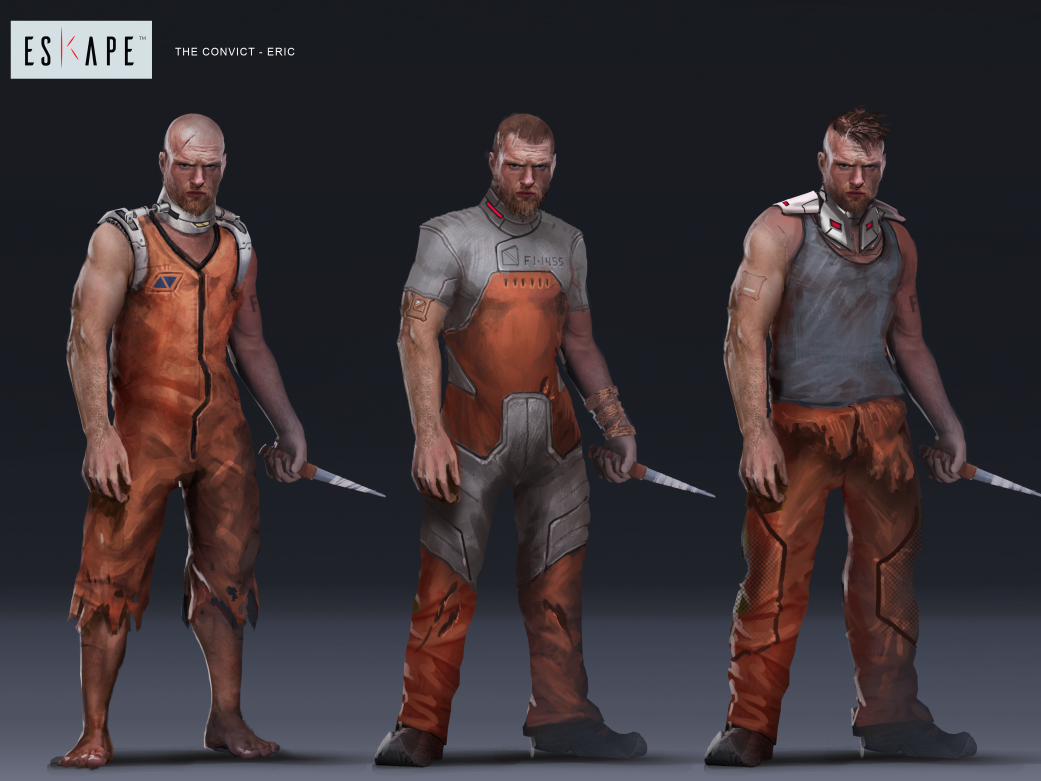 Character Development: Convict Alternate Skins by Tipping Toast Media ...