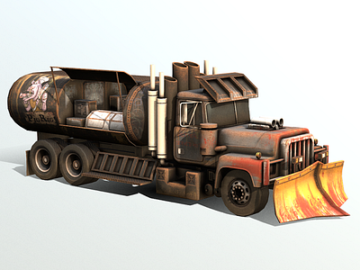 Vehicle Development: "The Pig Rig" Post Apocalyptic Food Truck!