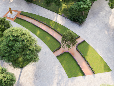 City Monument Design: 'Mother Cabrini Memorial Garden'