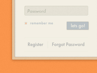 Quirky Login Form