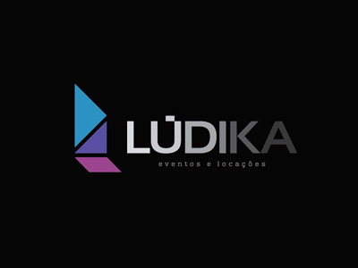 Ludika Logo butterfly minimalist