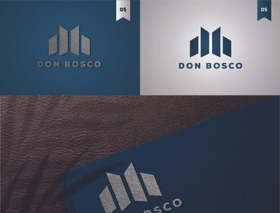 DON BOSCO - LOGO & STATIONARY DESIGN 3d animation app branding design graphic design illustration logo motion graphics ui vector