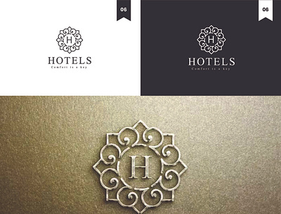 HOTELS - BRAND & LOGO DESIGN 3d animation app branding design graphic design illustration logo motion graphics ui vector