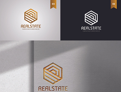 REALSTATE - BRAND, LOGO & STATIONARY DESIGN 3d animation app branding design graphic design illustration logo ui vector