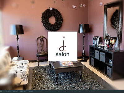 WIP - Salon Website 2 web