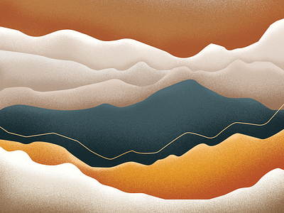 journal cover 2 design illustration illustrator mountain mountain illustration mountains vector