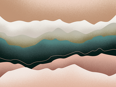 journal cover 3 design designer illustration illustrator mountain illustration mountains