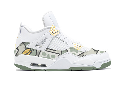 Jordan Retro 4 Pure Money by FAME™