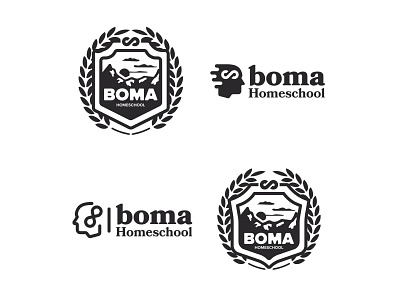 Boma Homeschool Academy branding design desiner homeschool illustration logo logodesign logos typography