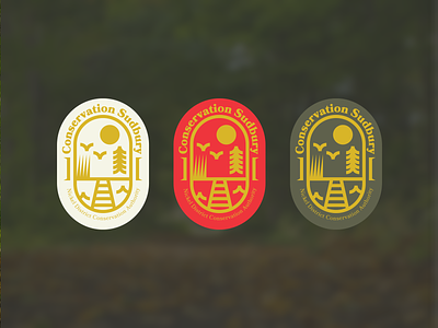 Conservation Sudbury Badge Logo — Part 2 badge badges brand brand design brand identity branding conservation design logo logo badge logo badges logos type vector