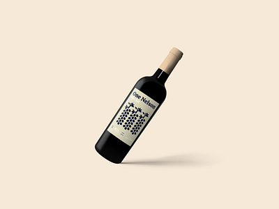 One Nelson - Son Ray branding branding concept branding design design indentity label labels merlot wine wine label winery