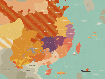 Chinese dialect infographic [in progress] chinese dialects illustration infographic information design map