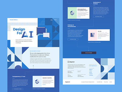 Smarter Patterns - Detail ai design iconography interface library pattern pattern library patterns ui website