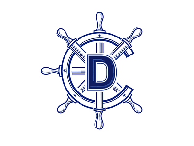 Yacht Club Logo Concept logo yacht club