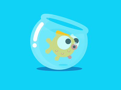 Fish 2d after effects animation character character animation colors cycle design fish flat gif illustration liquid loop motion motion design shape layers ui ux vector