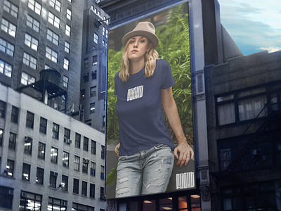 Billboard Design for FLIGHT Clothing Co. advertisement billboard brandidentity branding design graphic graphic design logo marketing model