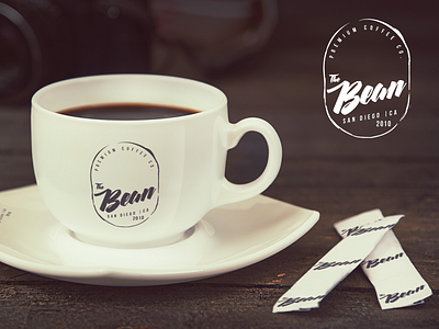 Logo Design for The Bean Coffee Co. brandidentity branding coffee design food graphic graphic design illustration logo restaurant vector