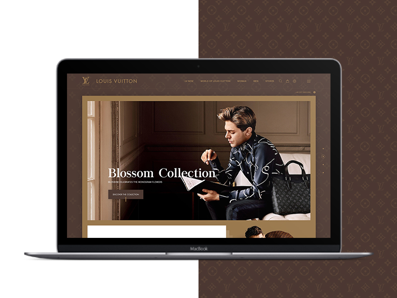 Louis Vuitton Website Redesign by Ervin Halebic on Dribbble