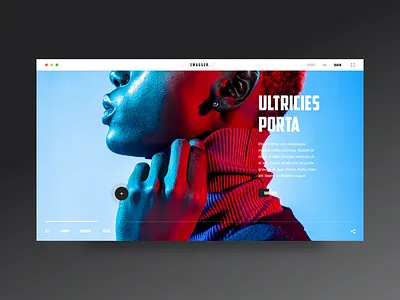 Swagger UI Concept colors concept fashion layout minimal shop slider ui ux web webdesign