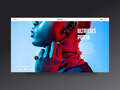 Swagger UI Concept colors concept fashion layout minimal shop slider ui ux web webdesign